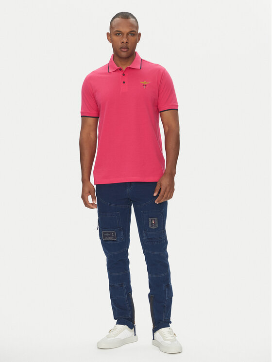 Aeronautica Militare Aeronautica Militare Džinsai 251PA1655CT3507 Tamsiai mėlyna Regular Fit
