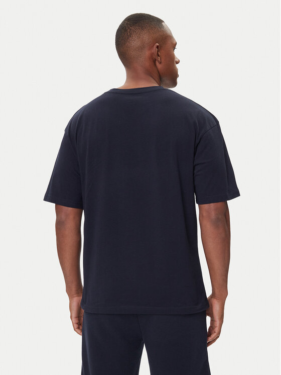 Tommy Hilfiger Tommy Hilfiger Тишърт UM0UM03685 Тъмносин Regular Fit