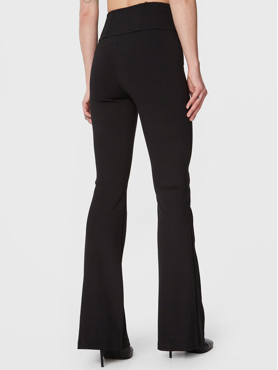 Fracomina Fracomina Pantaloni di tessuto FR23SVA007W49701 Nero Regular Fit