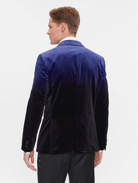BOSS Boss Sako Hutson 50502673 Tmavomodrá Slim Fit