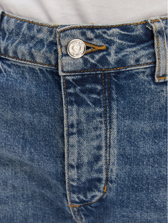 Liu Jo Liu Jo Džínsy UA6207 D4854 Modrá Straight Fit