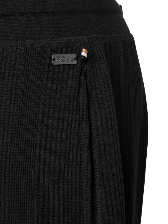 BOSS BOSS Спортивні шорти Structure 50540581 Чорний Regular Fit
