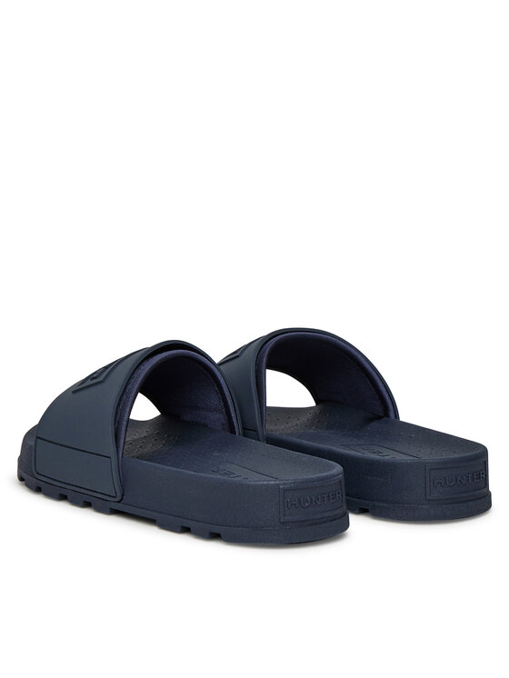 Hunter Hunter Klapki HFRU0006251 Granatowy