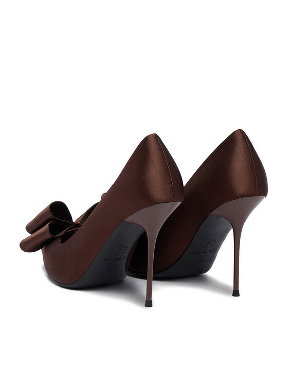 Eva Minge Eva Minge High Heels EO-EMI-25P142 Dunkelbraun