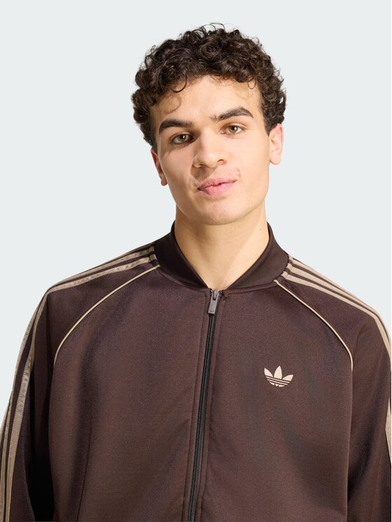 adidas adidas T-Shirt 159017 Brązowy Loose Fit
