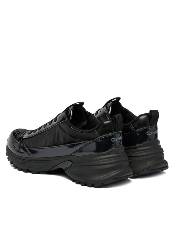 Calvin Klein Calvin Klein Sneakersy Hike Runner Lace Up Pearl Ny YW0YW02043 Čierna