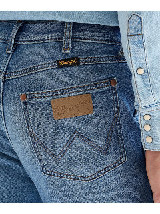 Wrangler Wrangler Jeansy 112377838 Niebieski Bootcut Fit
