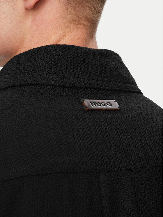 HUGO HUGO Košeľa Erato 50561706 Čierna Regular Fit