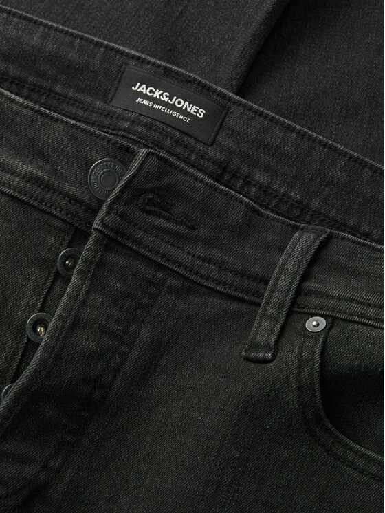 Jack&Jones Jack&Jones Jeansy Glenn 12269586 Czarny Slim Fit