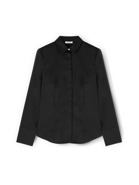 Motivi Motivi Koszula 5082Q001005N033 Czarny Regular Fit