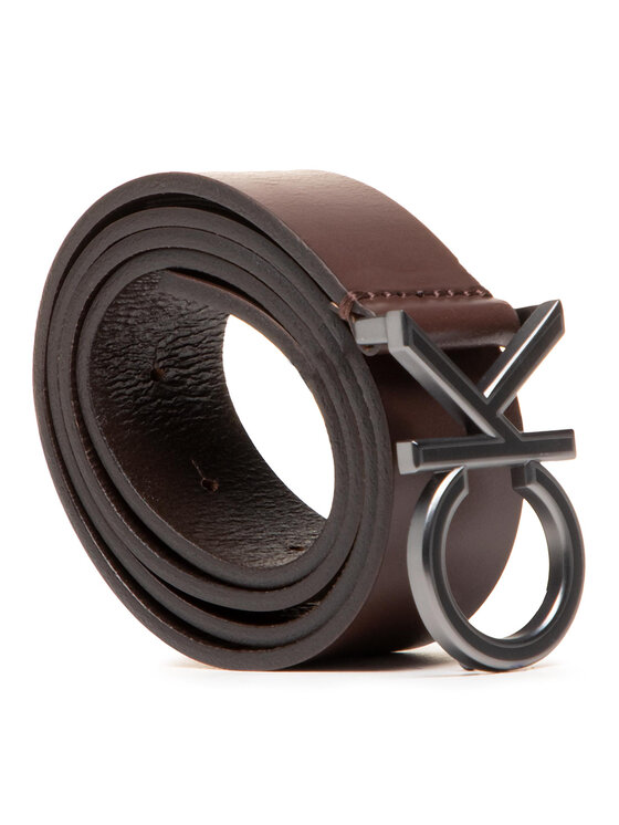 ceinture calvin klein marron