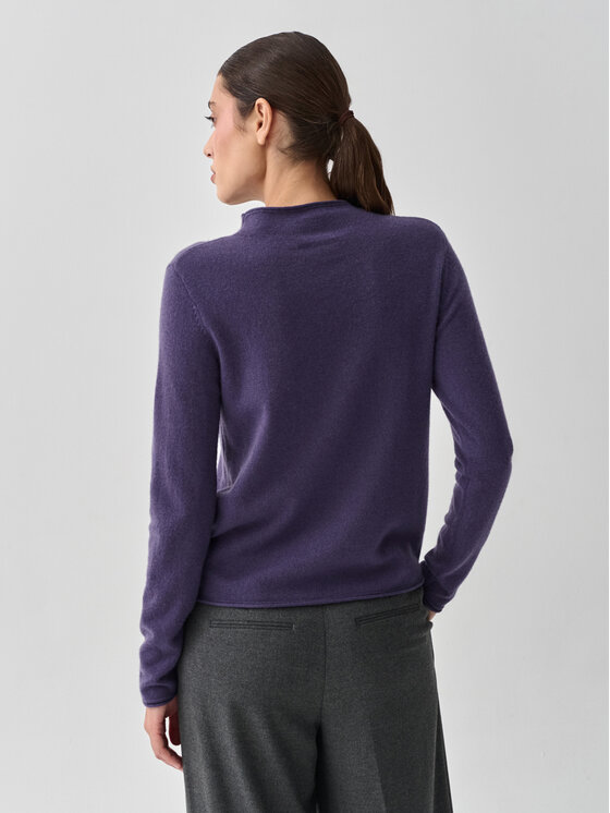 TATUUM TATUUM Sweter NENKO Fioletowy Classic Fit