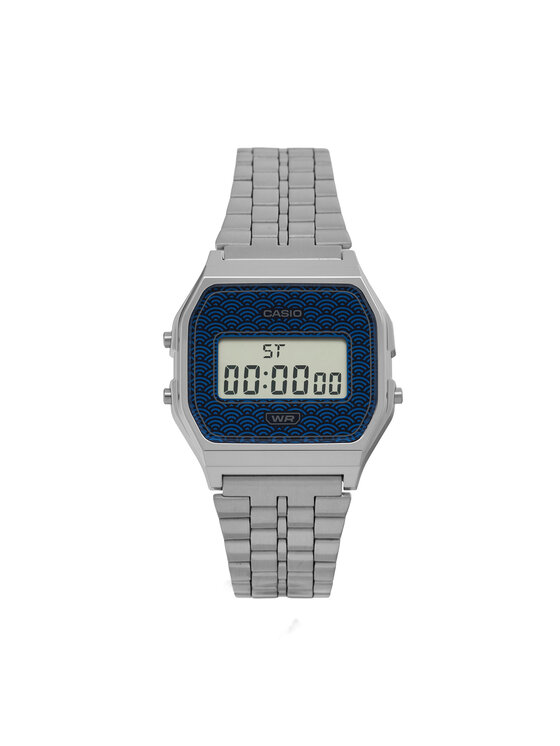 Casio Casio Ρολόι Vintage A159WEVJ-2ER Ασημί
