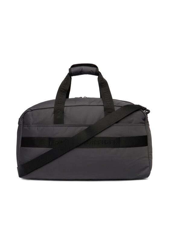 Tommy Hilfiger Tommy Hilfiger Hétvégi táska Th Repreve Duffle AM0AM14008 Szürke