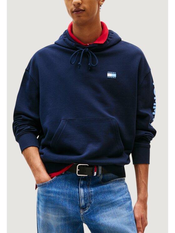 Tommy Jeans Tommy Jeans Μπλούζα TJM CRP NEW CLASSICS Μπλε Classic Fit