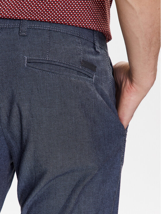 Pierre Cardin Pierre Cardin Chinos kelnes 30050/000/1029 Mėlyna Slim Fit