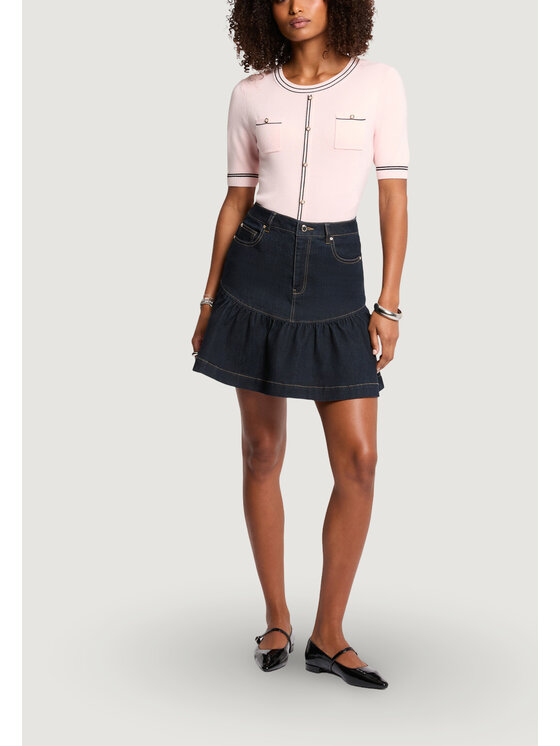 Morgan De Toi Morgan De Toi Minigonna 261-JSOUBIA Blu Casual Fit