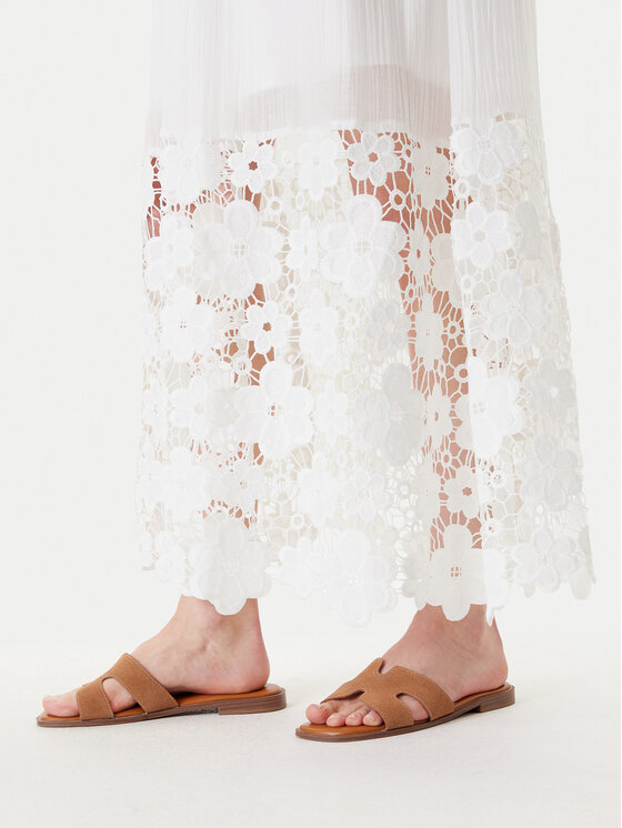 YAS YAS Rochie de vară Twigsy 26037703 Alb Relaxed Fit