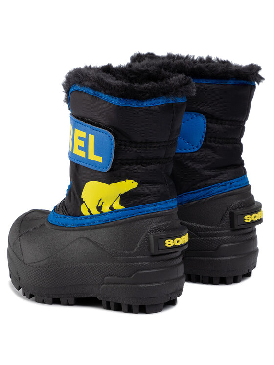 Sorel Sorel Μπότες Χιονιού Toddler Snow Commander NV1960 Μαύρο