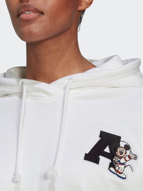 adidas adidas Majica dugih rukava Disney HL9055 Bijela Loose Fit