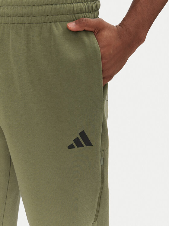 adidas adidas Donji dio trenerke Future Icons 3-Stripes JD4891 Zelena Loose Fit