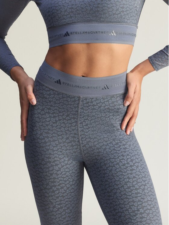 adidas by Stella McCartney adidas by Stella McCartney Legginsy 162832 Niebieski Fitted Fit