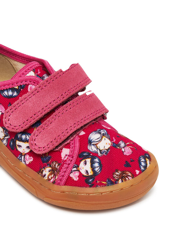 Froddo Froddo Papuče Barefoot Canvas G1700379-32 M Ružičasta