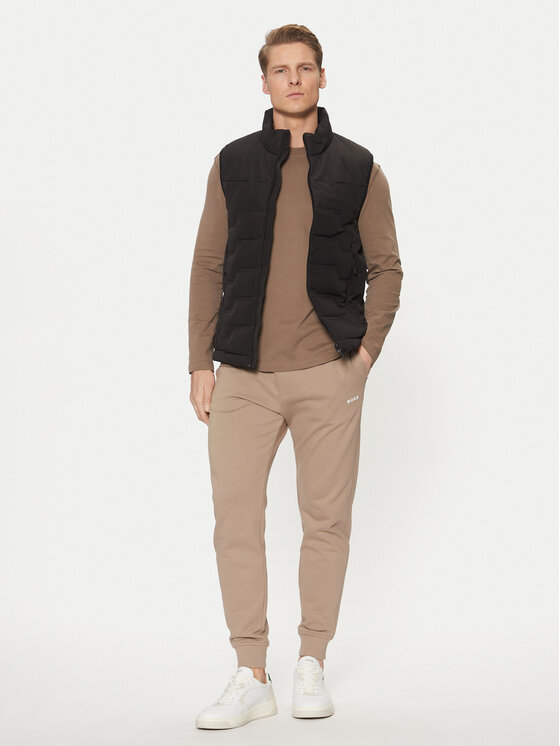 BOSS BOSS Kamizelka 50529677 Czarny Regular Fit