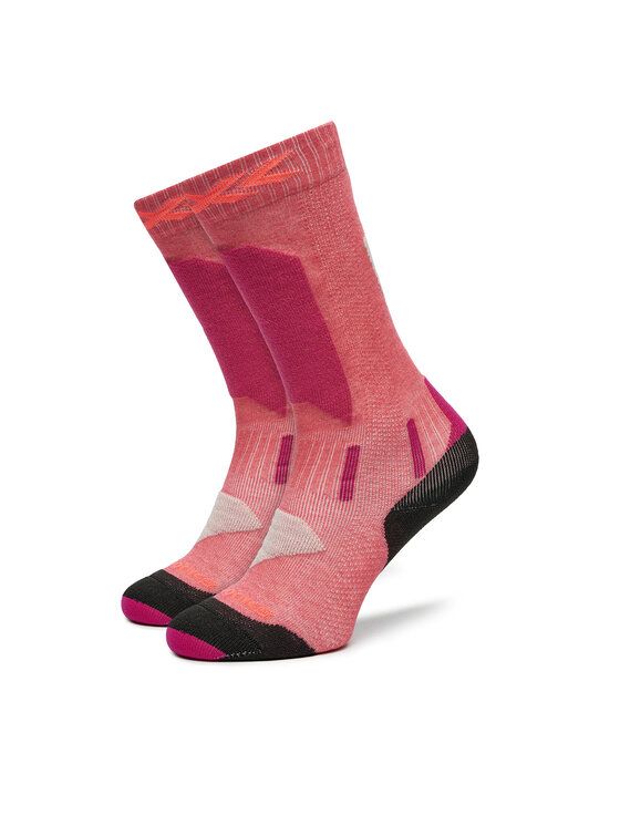 Șosete de schi X-Socks Ski Discover WYDDW24J Roz