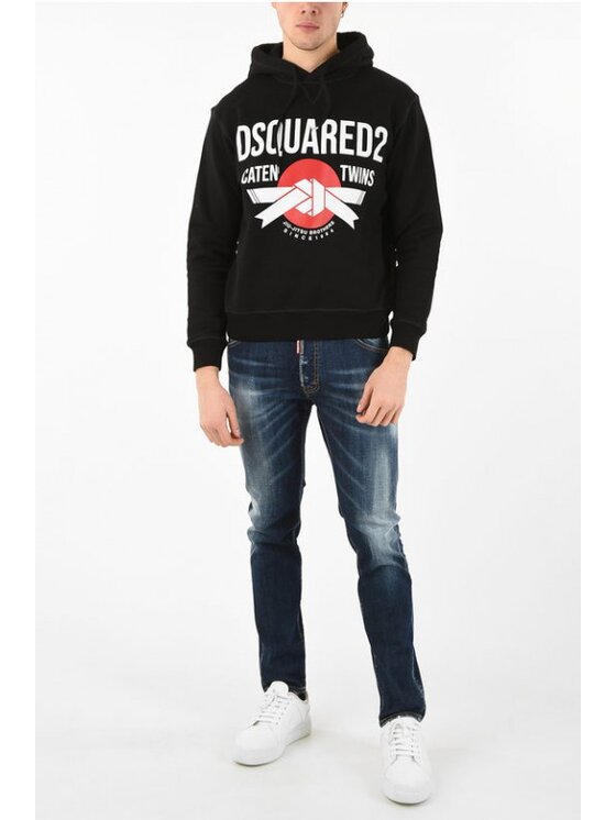 Dsquared2 Dsquared2 Bluza S71GU0364 S25042 Czarny Regular Fit