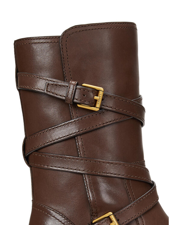 LAUREN RALPH LAUREN LAUREN RALPH LAUREN Škornji 802945680003 Rjava