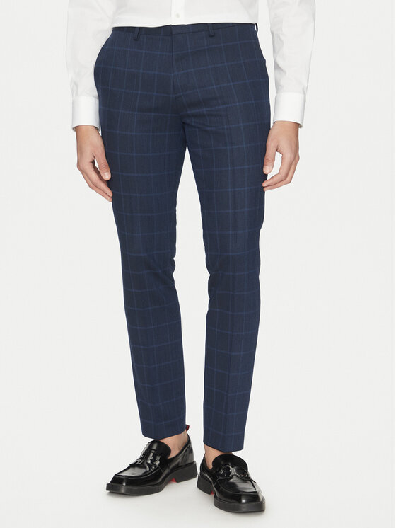 HUGO HUGO Garnitur Arti/Hesten232X 50535473 Granatowy Extra Slim Fit