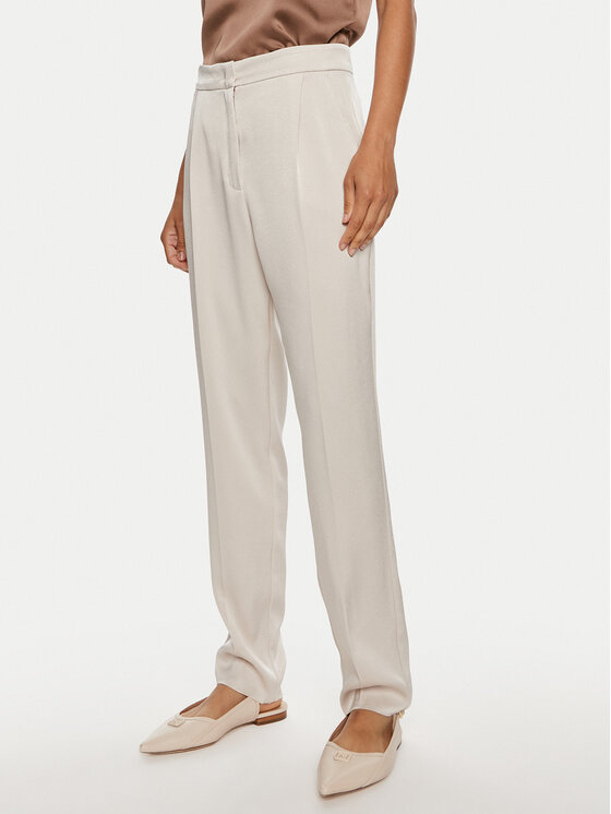 Marella Marella Pantaloni chino Abetaia 2423136211 Grigio Regular Fit