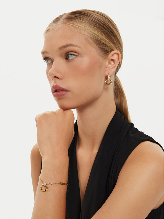 Guess Guess Bransoletka JUBB04 519JW Złoty