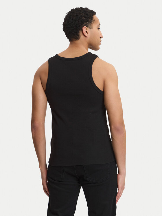 Calvin Klein Jeans Calvin Klein Jeans Majica brez rokavov Terry LV04RF272G Črna Regular Fit