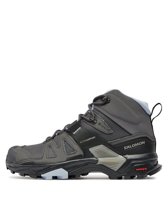 Salomon Salomon Pārgājienu apavi X Ultra 4 Mid Gtx W GORE-TEX 416250 21 V0 Pelēks