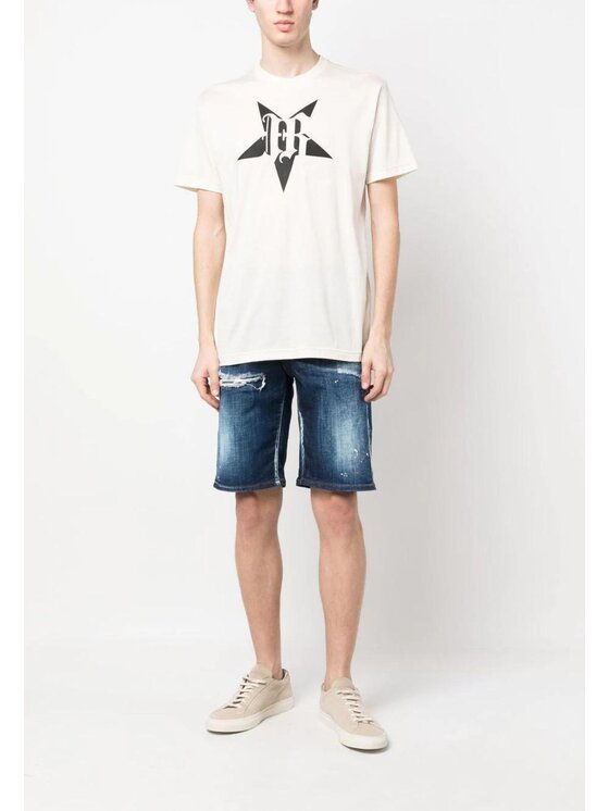 John Richmond John Richmond T-shirt T-shirt da uomo John Richmond Bianco Regular Fit