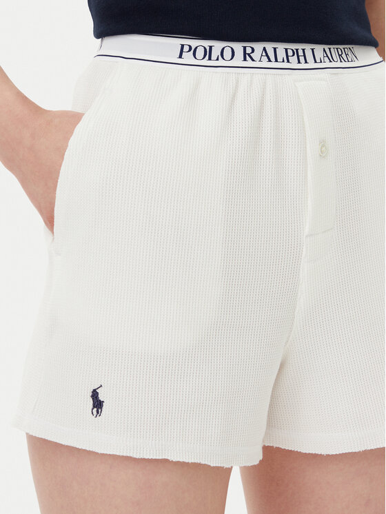 Polo Ralph Lauren Polo Ralph Lauren Pižamos šortai 298956519001 Écru Regular Fit