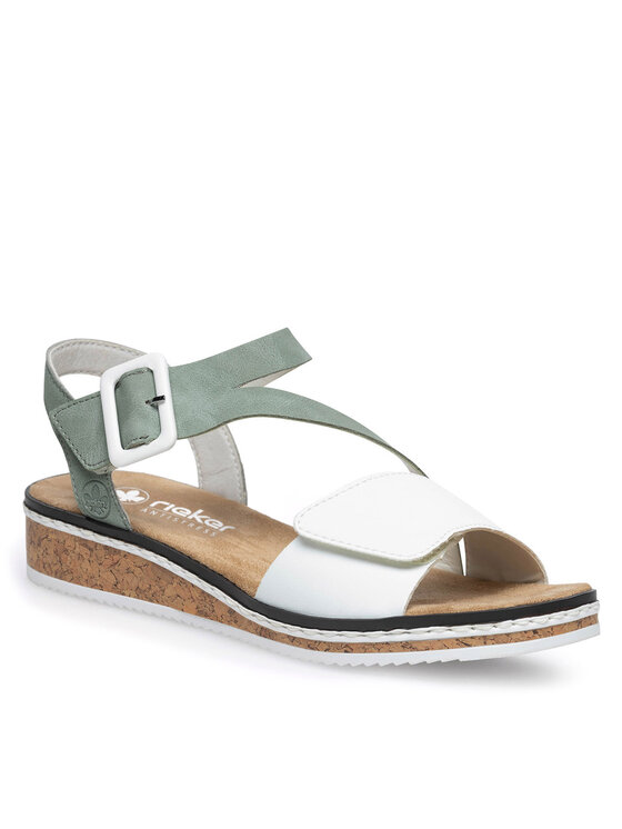 Rieker Rieker Sandalen V3660-52 Grün