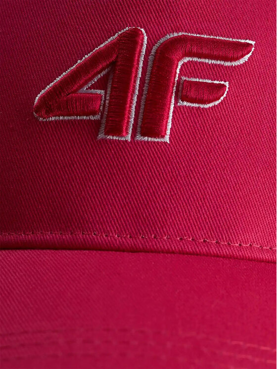 4F 4F Czapka z daszkiem 4FJWSS26ACABU547 Różowy