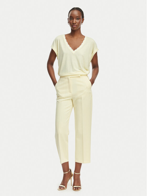 Morgan Morgan Bluse 261-DIANA Gelb Regular Fit