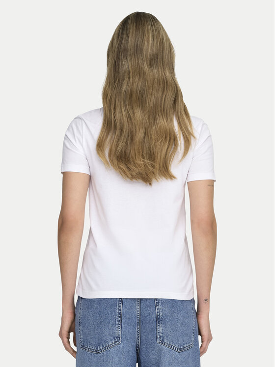 ONLY ONLY Тишърт Kita 15367568 Бял Regular Fit