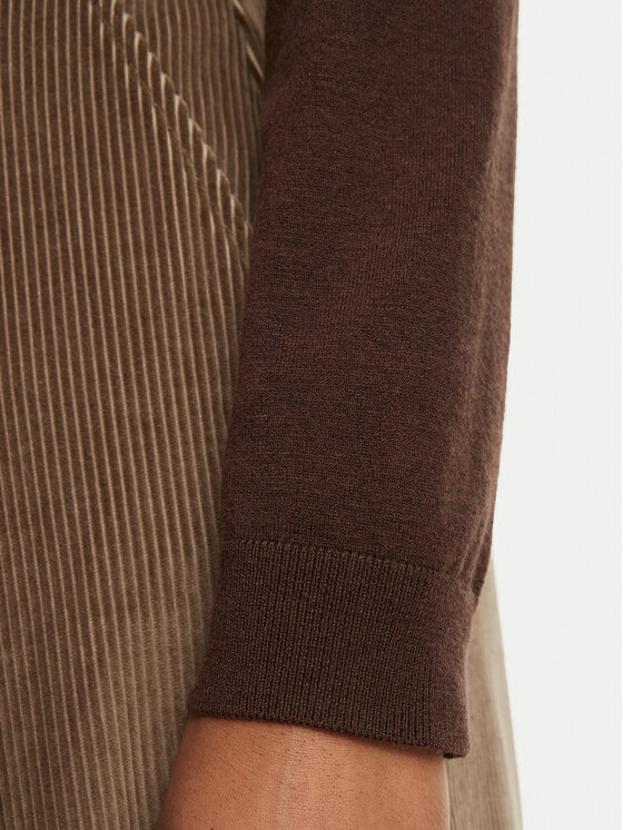 Weekend Max Mara Weekend Max Mara Гольф Kiku 2625366092 Коричневий Regular Fit