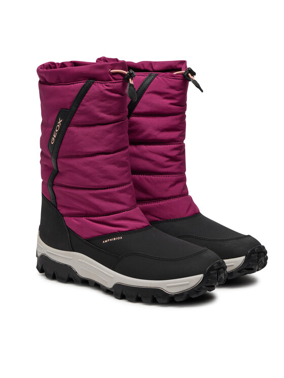 Geox Geox Μπότες Χιονιού J Himalaya Girl B Ab J26FTA 0FU54 CP87G D Ροζ