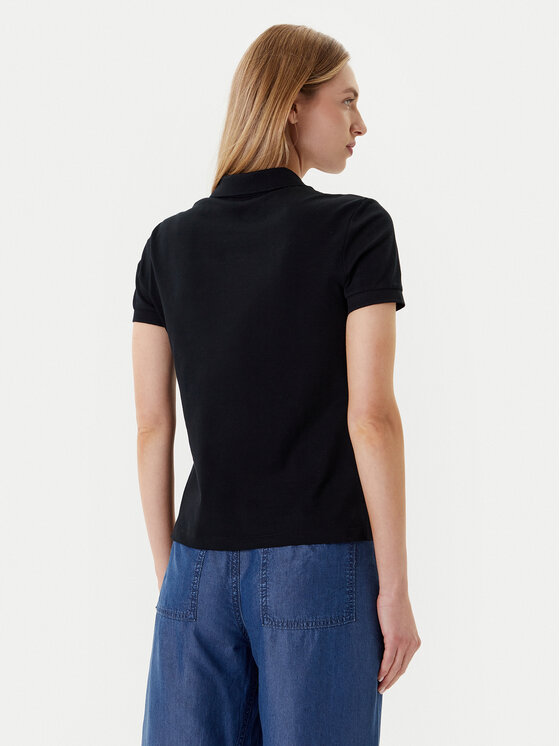 United Colors Of Benetton United Colors Of Benetton Polo 3TQJD300W Crna Slim Fit
