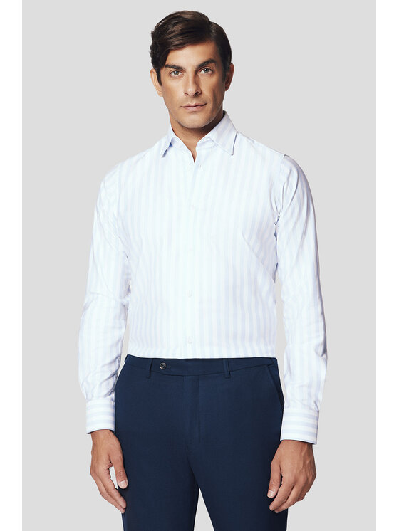 Lancerto Lancerto Koszula Vilde KO073224000031 Niebieski Slim Fit