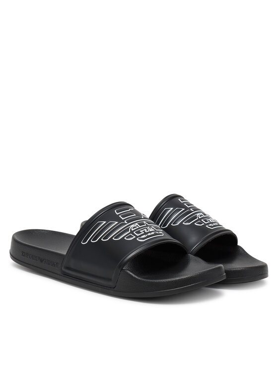 Emporio Armani Emporio Armani Šľapky XVPS11 XR273 K485 Čierna