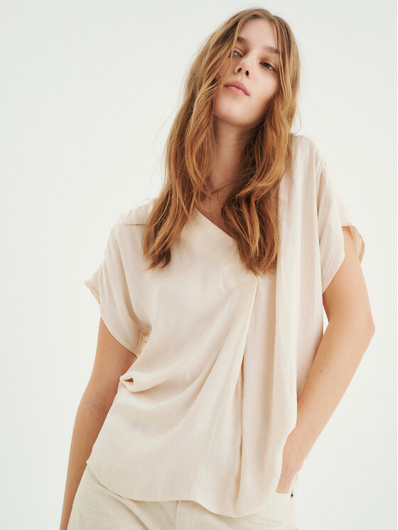InWear InWear Majica Rinda 30105188 Bež Loose Fit