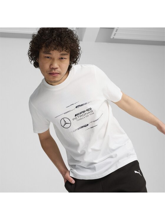 Puma Puma T-Shirt 627343 Biały Regular Fit