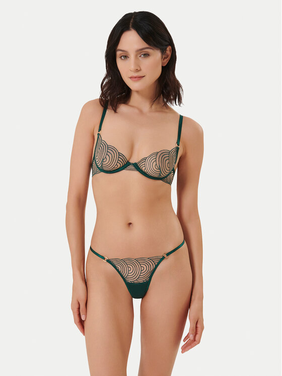 Női Tanga Bluebella, Méret: 34, Zöld, Aster 42403